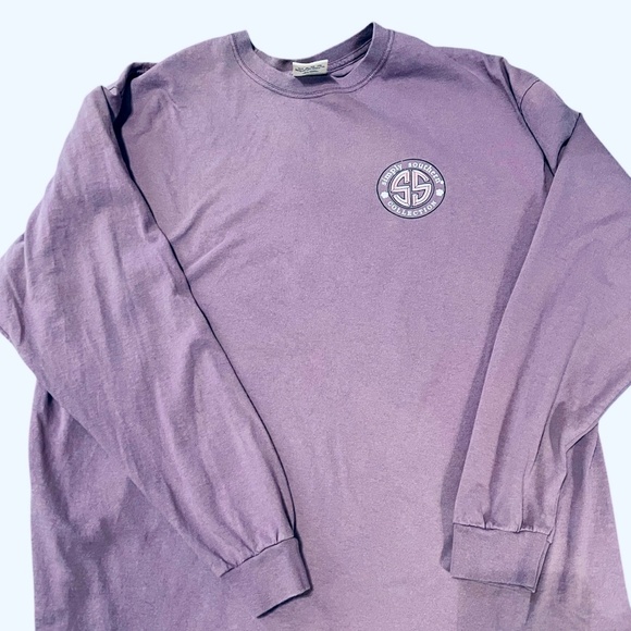 SIMPLY SOUTHERN "Dog Kisses" Longsleeved T-Shirt EUC SIZE XL - Picture 2 of 4